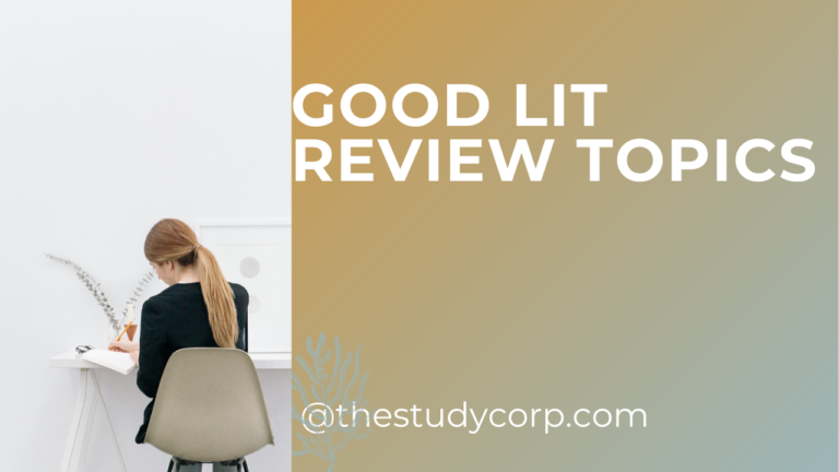 good lit review topics