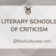 literary schools of criticism