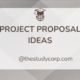 project proposal ideas