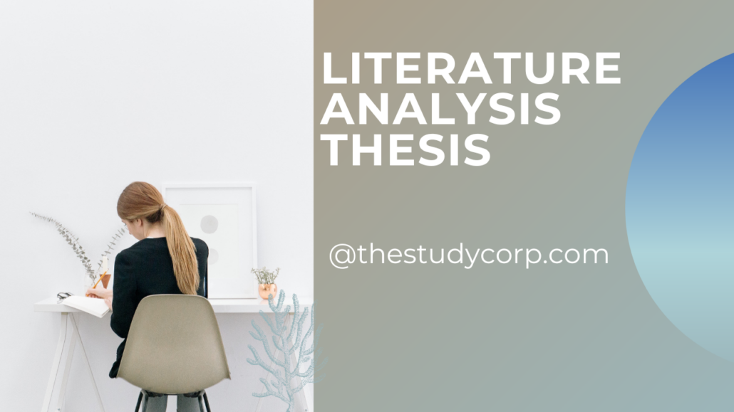 literature analysis thesis